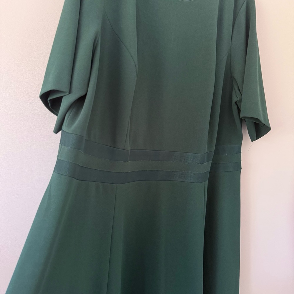 Calvin Klein Forest Green Dress - Picture 4 of 7